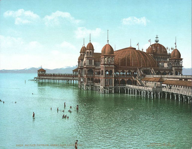 Great Salt Lake Marina - Saltair Pavillion Circa 1910