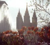 Temple Square in Salt Lake