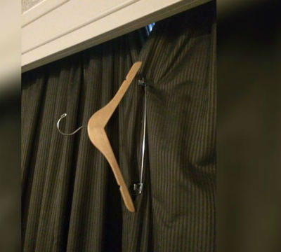 Utah Hotel Hints Darkness Clothes Hanger