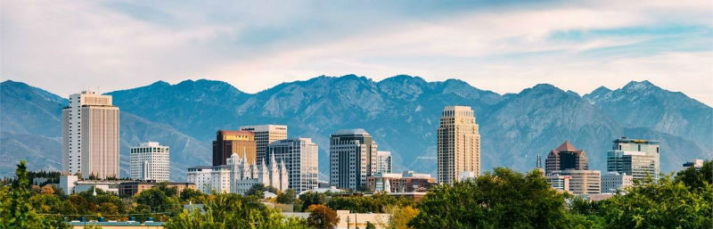 Visit Utah Salt Lake Skyline